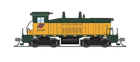 Broadway Limited 3915 N Scale EMD NW2 - Sound and DCC - Paragon4(TM) -- Chicago & North Western 1016 (yellow, green)