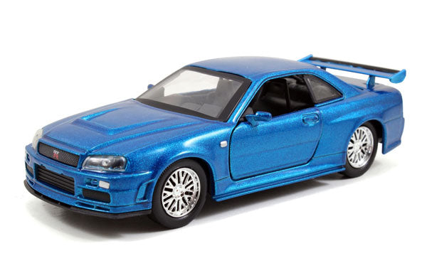 Jada Toys 97185 Brian'S Nissan Skyline Gt-R R34