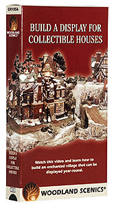 Woodland Scenics 1056 All Scale Build a Display For Collectible Houses -- Video