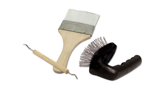 Woodland Scenics 1185 All Scale Rock Carving Tool Set -- Strata Brush, Chisel & Duster