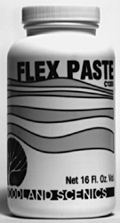 Woodland Scenics 1205 All Scale Flex Paste(TM) 16oz 473mL -- Scenery Filler/Coating Material