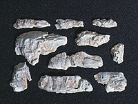 Woodland Scenics 1230 All Scale Rock Molds - 5 x 7" 12.7 x 17.7cm -- Outcroppings