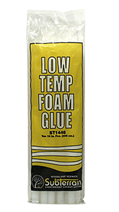 Woodland Scenics 1446 All Scale Hot Melt Foam Glue - SubTerrain System -- pkg(10)