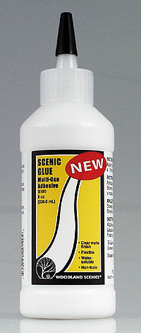 Woodland Scenics 190 All Scale Scenic Glue(TM) -- 8oz 237mL