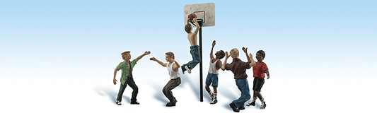 Woodland Scenics 1926 HO Scale Shootin' Hoops - Scenic Accents(R)