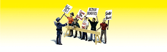 Woodland Scenics 2197 N Scale Scenic Accents(R) Figures -- Picket Line