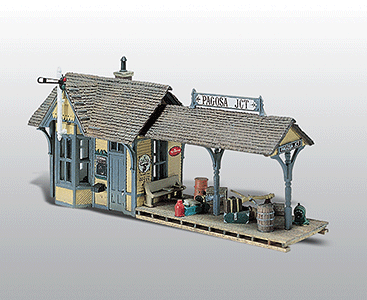 Woodland Scenics 239 HO Scale Scenic Details(R) -- Flag Depot - Kit - 4-1/4 x 2" 10.8 x 5.1cm