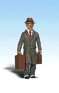 Woodland Scenics 2538 G Scale Scenic Accents(R) Figures -- Carl Commuter