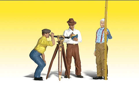 Woodland Scenics 2556 G Scale Scenic Accents(R) Figures -- Hilow Bros. Surveying Co.