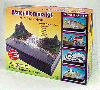 Woodland Scenics 4113 HO Scale Scene-A-Rama(TM) Diorama Kits -- Water