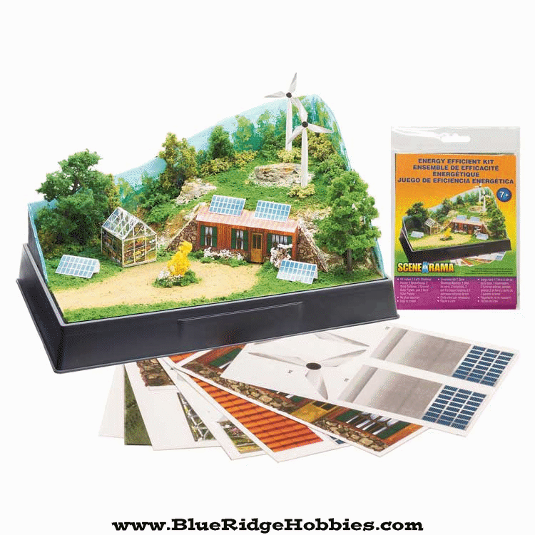 Woodland Scenics 4138 All Scale Energy Efficient - Scene-A-Rama(TM) -- Kit