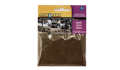 Woodland Scenics 4181 All Scale Scene-A-Rama(R) - 2oz 56.7g -- Earth