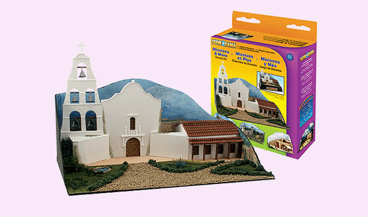 Woodland Scenics 4196 All Scale Missions & More Diorama - Scene-A-Rama(R) -- Kit