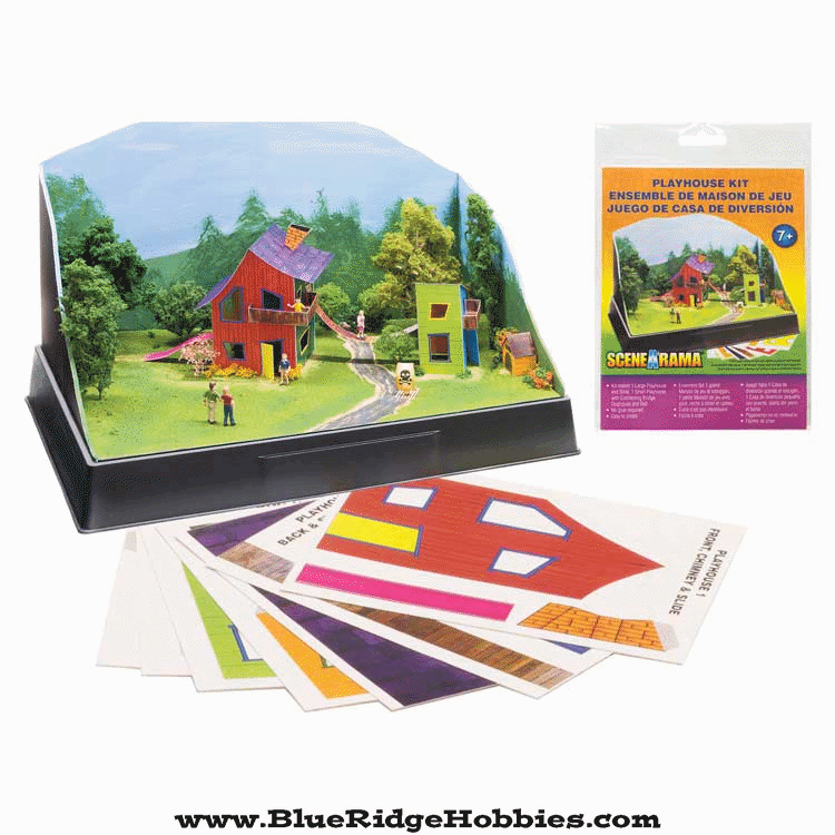 Woodland Scenics 4243 All Scale Playhouse - Scene-A-Rama(TM) -- Kit