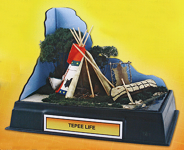 Woodland Scenics 4280 All Scale Project Pack -- Native American Indian