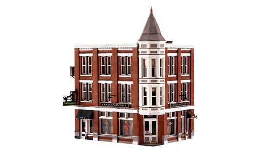 Woodland Scenics 4938 N Scale Built & Ready Landmark Structures(R) - Assembled -- Davenport Department Store