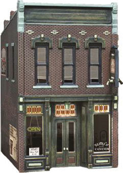 Woodland Scenics 4940 N Scale Built & Ready(R) Landmark Structures(R) - Assembled -- Sully's Tavern 1 1/2 x 2 1/4" 3.81 x 5.71 cm