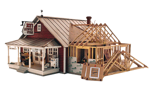 Woodland Scenics 5894 O Scale Country Store Expansion - Landmark Structures(R) -- Kit - 13-1/8 x 11" 33.3 x 27.9cm