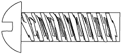 Woodland Scenics 801 All Scale Hob-Bits(R) 00-90 Round Head Screws - Brass, pkg(5) -- 1/8" Long