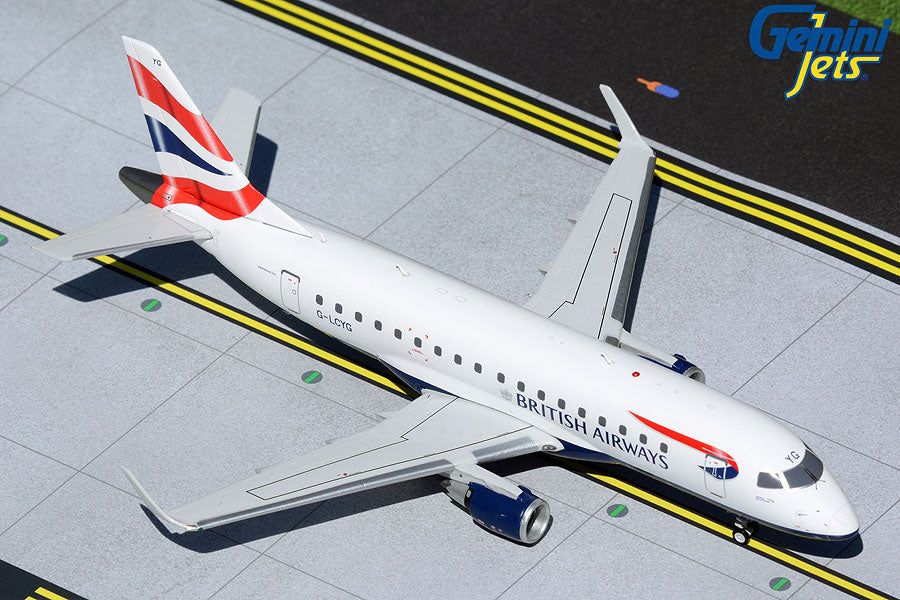 Gemini Jets 1/200 G2BAW560 Gemini200 British E170Std 1/200 Reg#G-Lcyg (**)