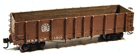 Durango Press 112 Hon3 D&Rgw High Side Gondola