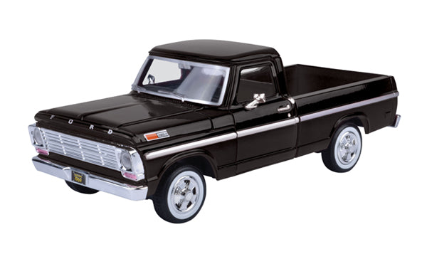 Motormax 79315AC-BK 1/24 Scale 1969 Ford F-100 Pickup