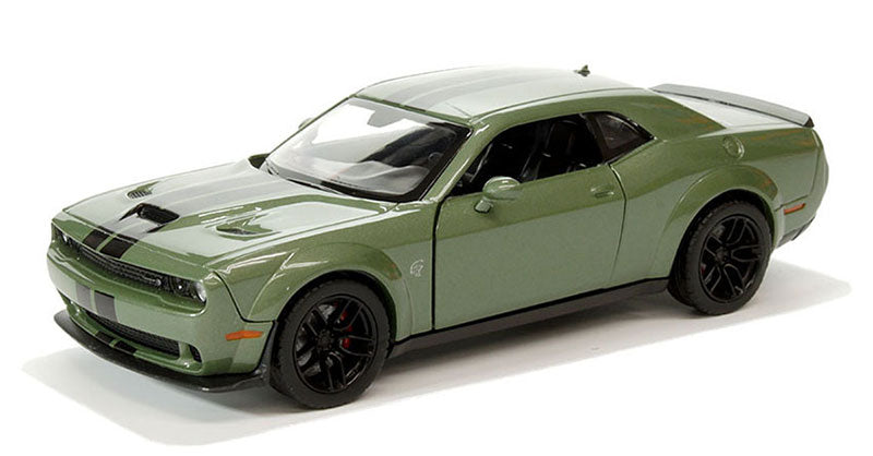 Motormax 79350GRN 1/24 Scale 2018 Dodge Challenger SRT Hellcat Widebody