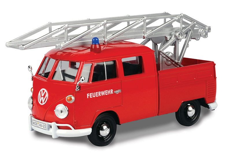 Motormax 79584 1/24 Scale Fire Service - Volkswagen Type 2 T1