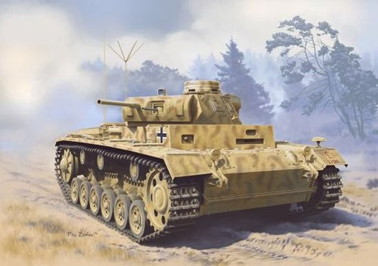 Dragon Models 6792 1/35 PzBoebWg III Ausf D (Sdkfz 143) Tank