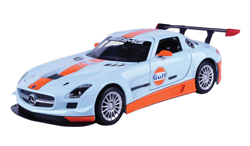 Motormax 79646 1/24 Scale Gulf Racing - Mercedes-Benz SLS