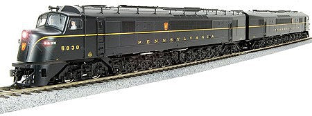 Broadway Limited 2502 HO Scale Baldwin Centipede A-A Set w/Sound & DCC - Paragon4(TM) -- Pennsylvania Railroad #5829, 5817 (Brunswick Green, Buff Lettering)