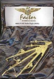 G Factor Models 48011 1/48 F15E Strike Eagle Brass Landing Gear for RMX (D)