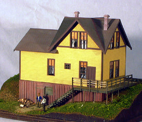 Banta Model Works 124 Ho Vance Junction Section House