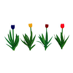 JTT Scenery 95554 Ho Tulips 1/2'