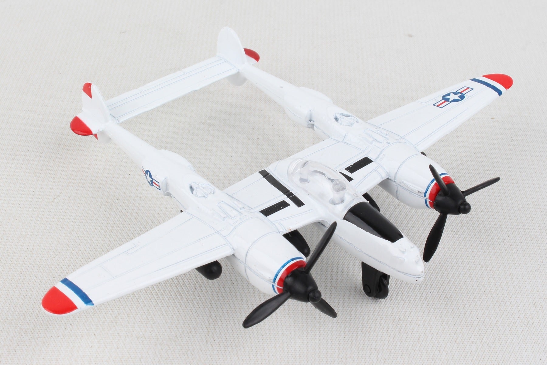 Daron Runway 24 RW175 Runway24 P-38 Red Tip