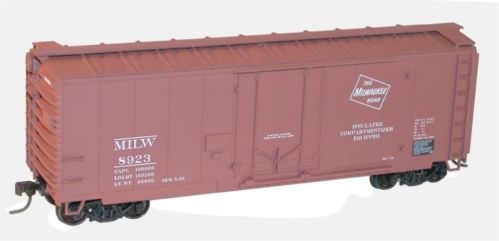 Accurail 3124 Ho 40'Pd Steel Boxcar Milw