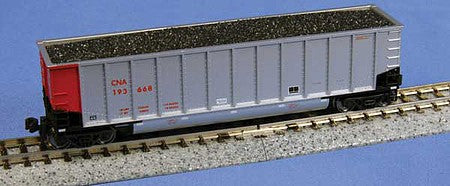 Kato 1064629 N Scale BethGon Coalporter with Load 8-Pack - Ready to Run -- Canadian National (silver, red)