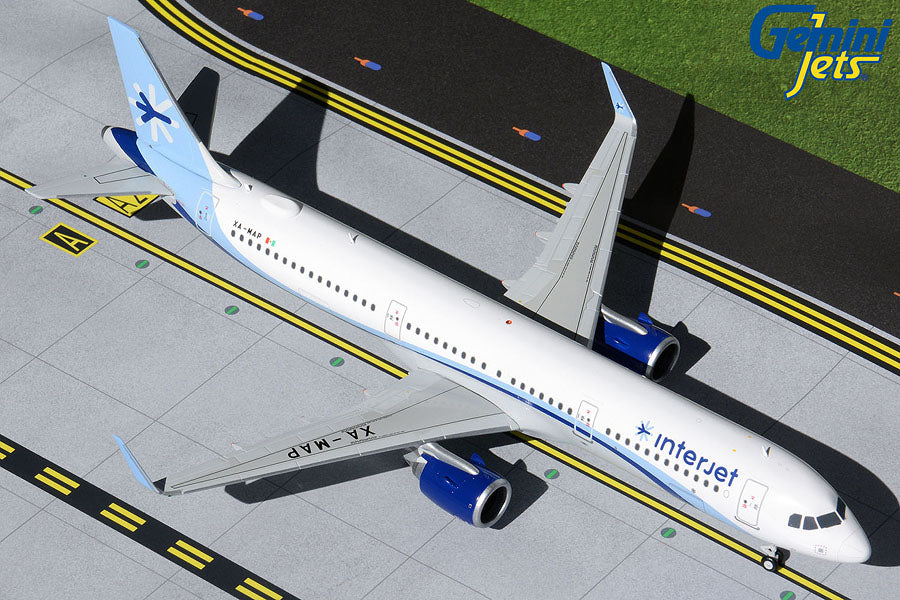 Gemini Jets 1/200 G2AIJ871 Gemini200 Interjet A321Neo 1/200 Reg#Xa-Map