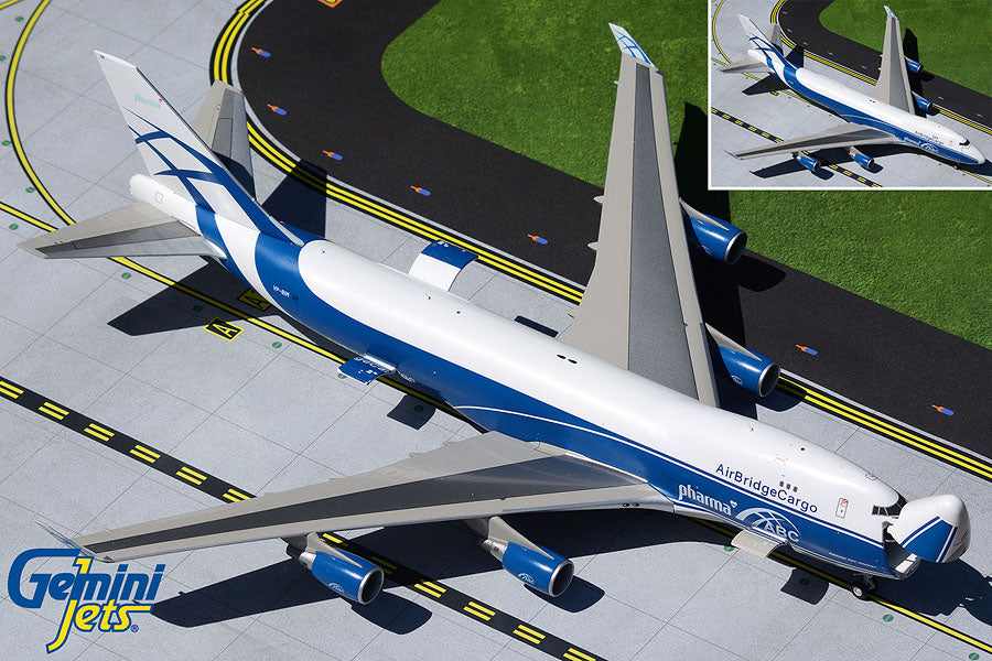 Gemini Jets 1/200 G2ABW934 Gemini200 Airbridge Cargo 747-400Erf 1/200 Reg#Vp-Bim