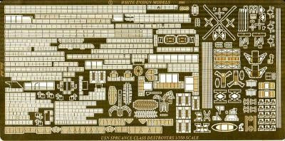 White Ensign Models 3551 1/350 Spruance Class Destroyer Detail Set (D)