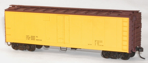 Accurail 8395 Ho 40'Steel Reefer Yel Data