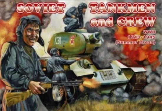 Orion Figures 72036 1/72 Soviet Tankmen & Crew Summer Dress 1943-45 (39)