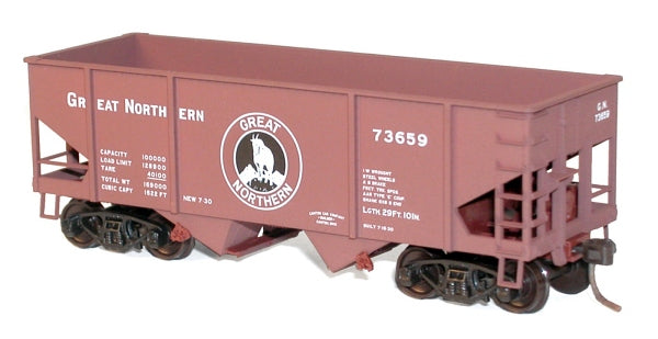 Accurail 2354 Ho 55T Twin Hopper Gn 3#Set