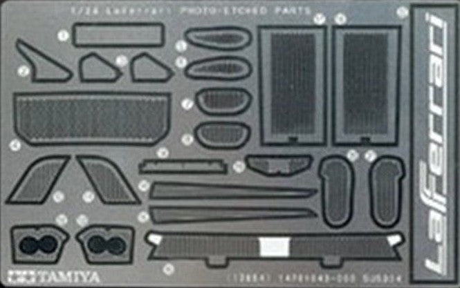 Tamiya 12654 1/24 LaFerrari Sports Car Photo-Etched Detail Set