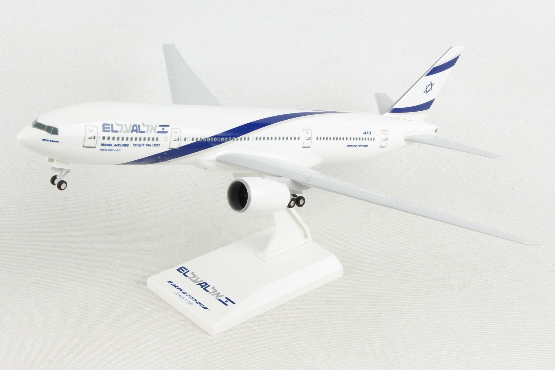Skymarks SKR752 Skymarks El Al 777-200 1/200 W/Gear