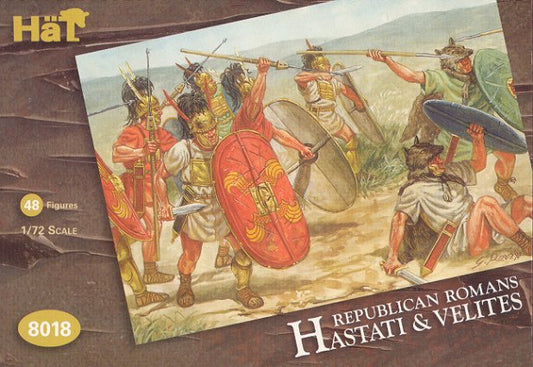 Hat Industries 8018 1/72 Republican Romans: Hastati & Velites (48)