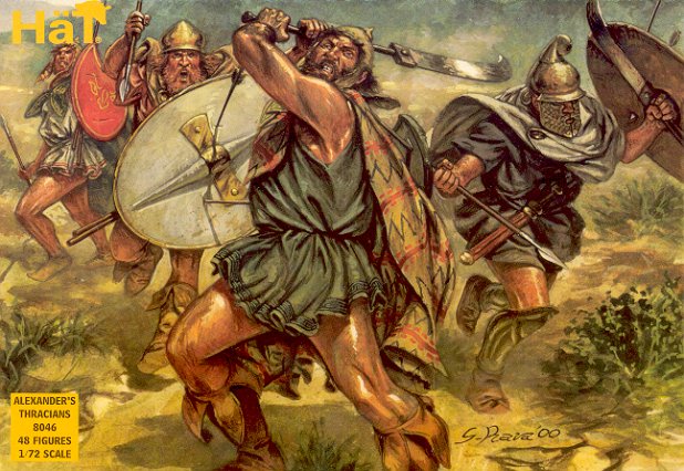 Hat Industries 8046 1/72 Alexander's Thracians (48)