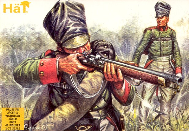 Hat Industries 8053 1/72 Prussian Jager & Volunteer (48)