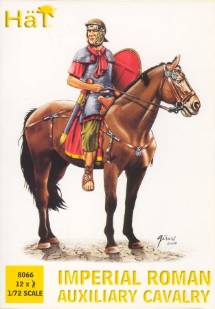 Hat Industries 8066 1/72 Imperial Roman Auxiliary Cavalry Set #1 (12)
