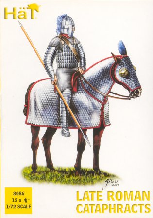 Hat Industries 8086 1/72 Late Roman Cataphracts (Knights) (12 Mtd)
